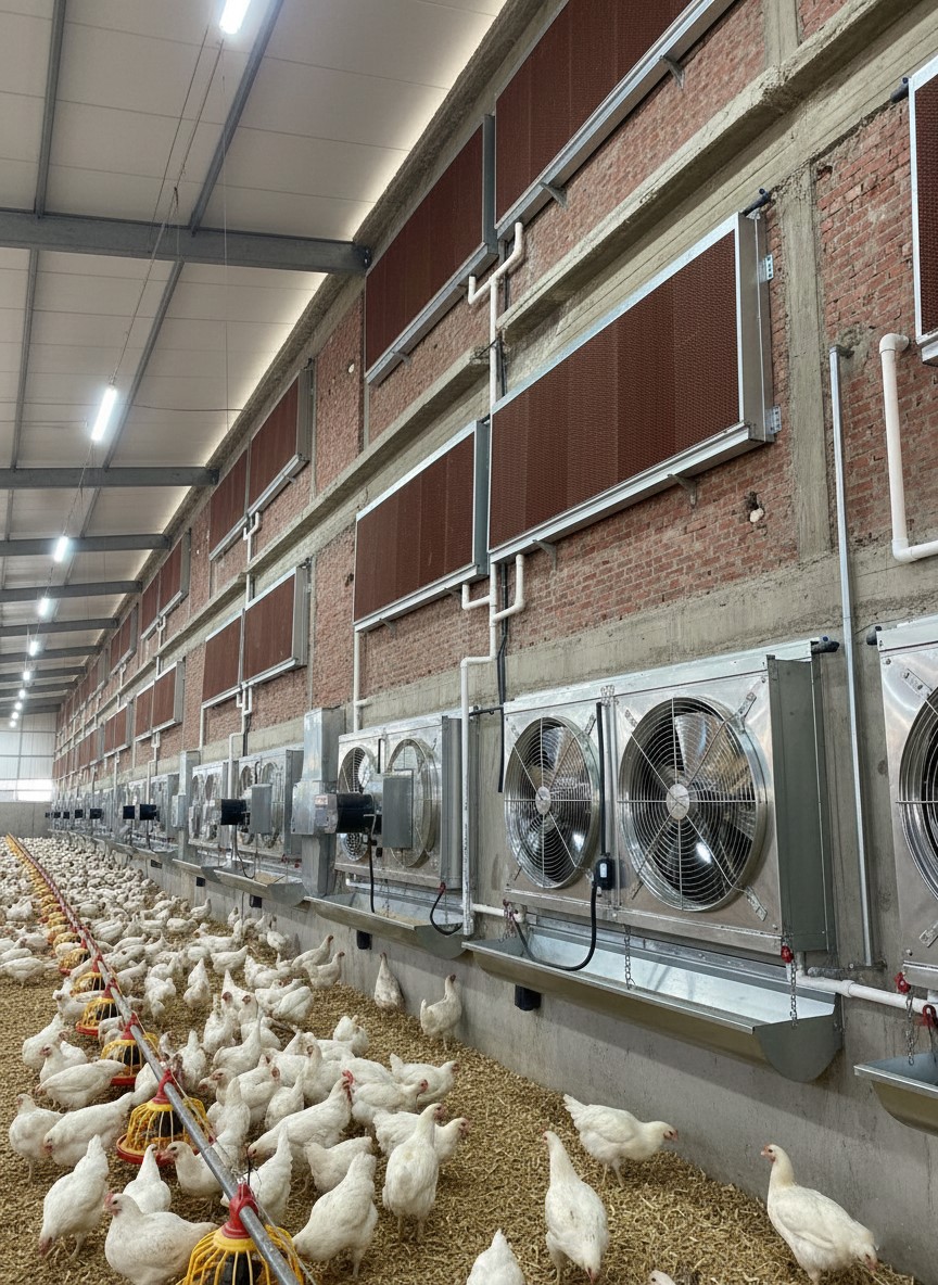 خلايا تبريد ورقية واستنليس ومجلفن وكروم